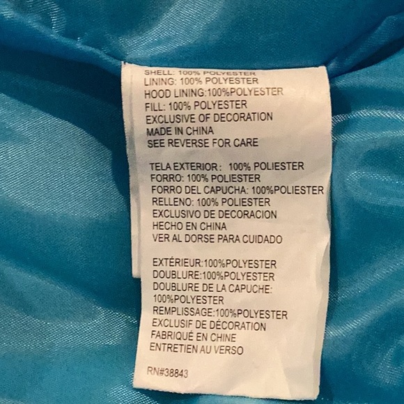 Rothschild 1881 Girls Puffer Ski Coat Jacket Parka, Size 4T, like new condition. - Picture 9 of 12